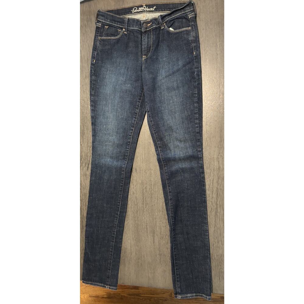 Women's Old Navy The Sweetheart Dark Denim Jeans Size 6 Tall